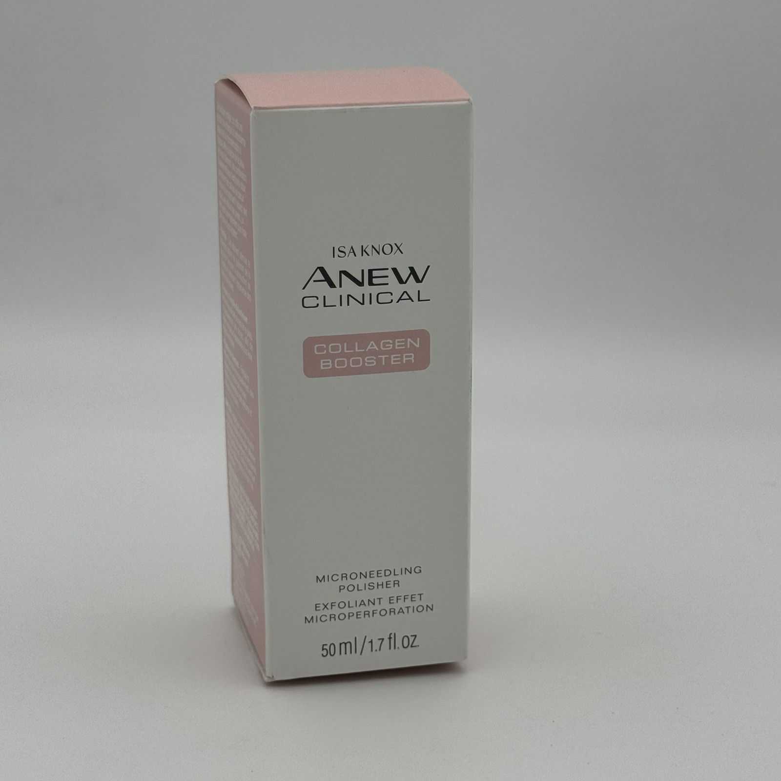 Avon Isa Knox Anew Clinical COLLAGEN BOOSTER Microneedling Polisher 1.7oz NEW