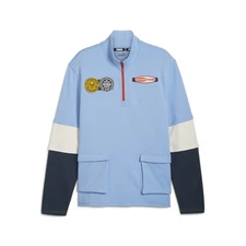 PUMA Dreaming Pullover Shirt X Childhood Dreams Mens Blue Casual Tops 53991801