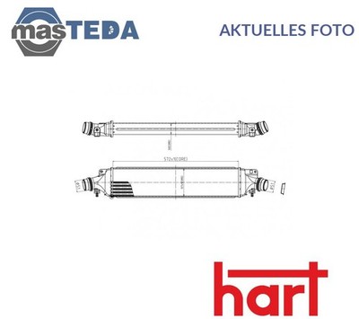 612 505 LADELUFTKÜHLER KÜHLER LADELUFT HART FÜR OPEL CORSA D