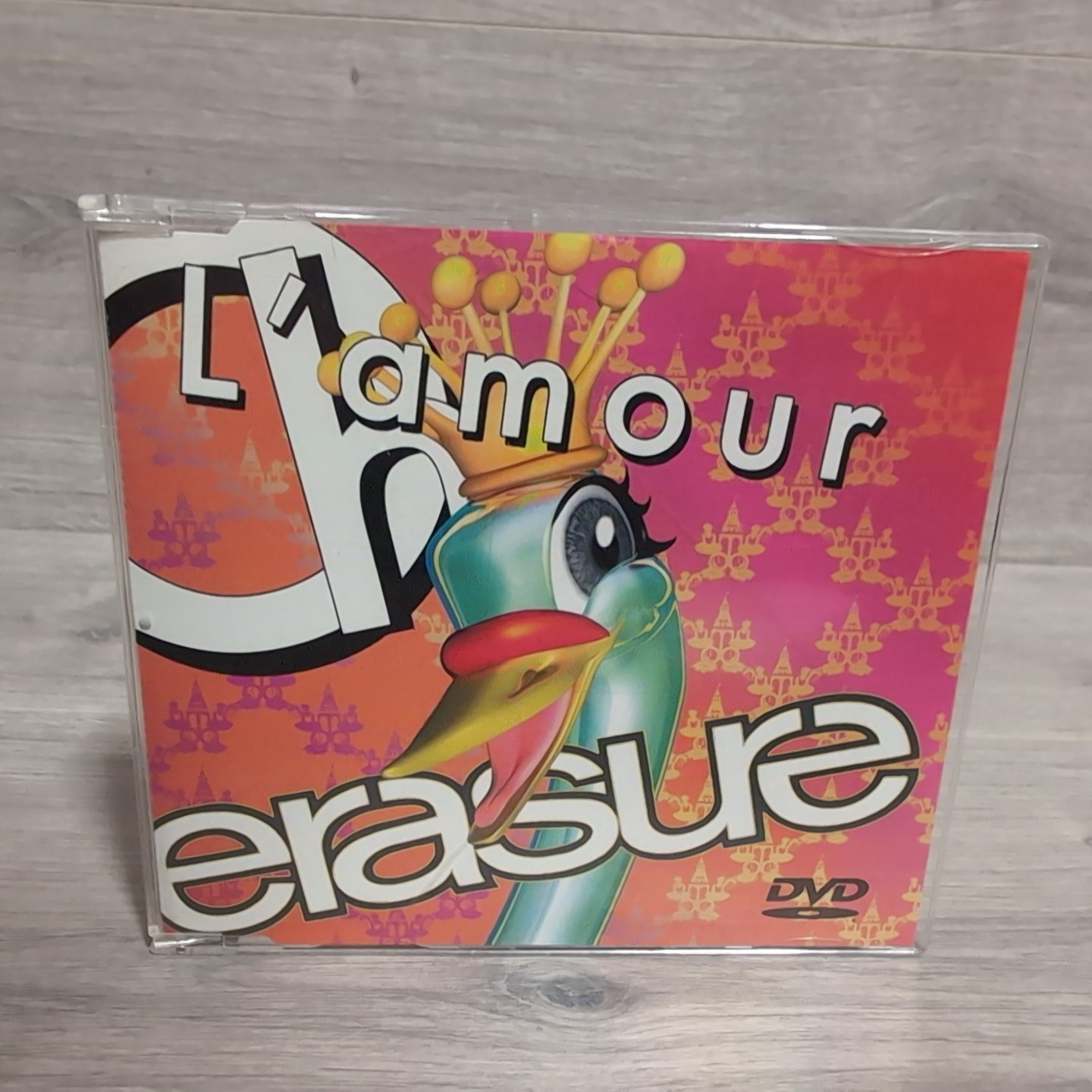 ERASURE - OH L'AMOUR - UK LTD ED DVD SINGLE - 3 TRACK - DVDMUTE312 - 2003 MUTE