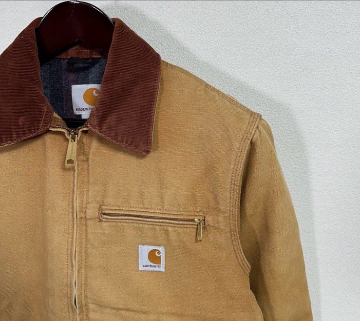 Carhartt HELMETS TO HARDHAT デトロイトジャケット S Men's Vintage Carhartt Helmets to Hardhats Jacket Coat