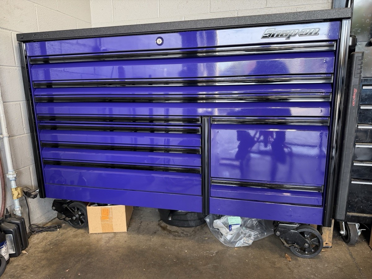 68” Nine-Drawer Double Bank EPIQ Series Roll Cab with PowerDrawer