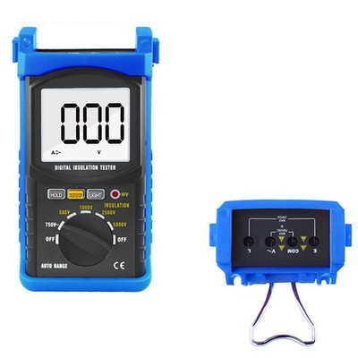 Insulation Resistance Testing Device with High Voltage Protection Features