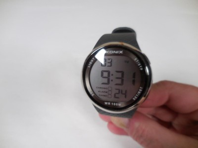 XONIX WR100M GJ Digital Sports Chronograph Watch, EXC