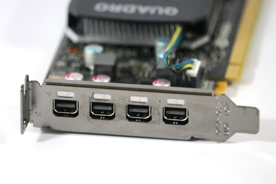 NVIDIA Quadro P620 2GB GDDR5 Graphics Card 4x Mini Display Port Low Profile - Image 3 of 4