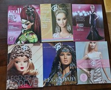LOT of 12 BARBIE COLLECTOR CATALOGS MAGAZINES