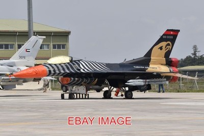 FOTO FLUGZEUG GENERAL DYNAMICS F-16C BLOCK 3088-0026 C/N 4R-028 GEBAUT VON TURK