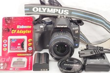 OLYMPUS E-520 DSLR 14-42mm F3.5-5.6 Lens Kit Tested Serviced Exc 5 Japan 520