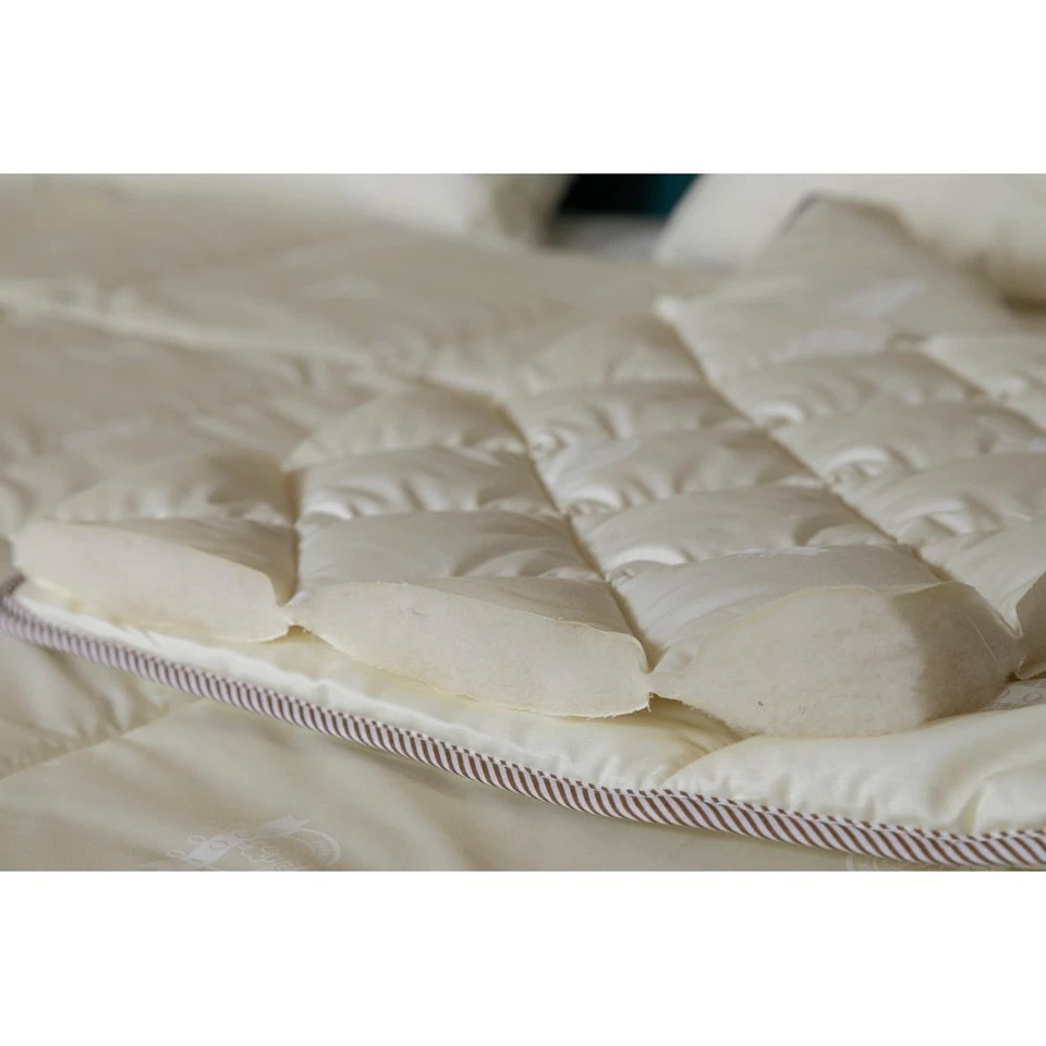 Premium New Zealand Washable Wool Comforter,100% Cotton - Image 4 of 4