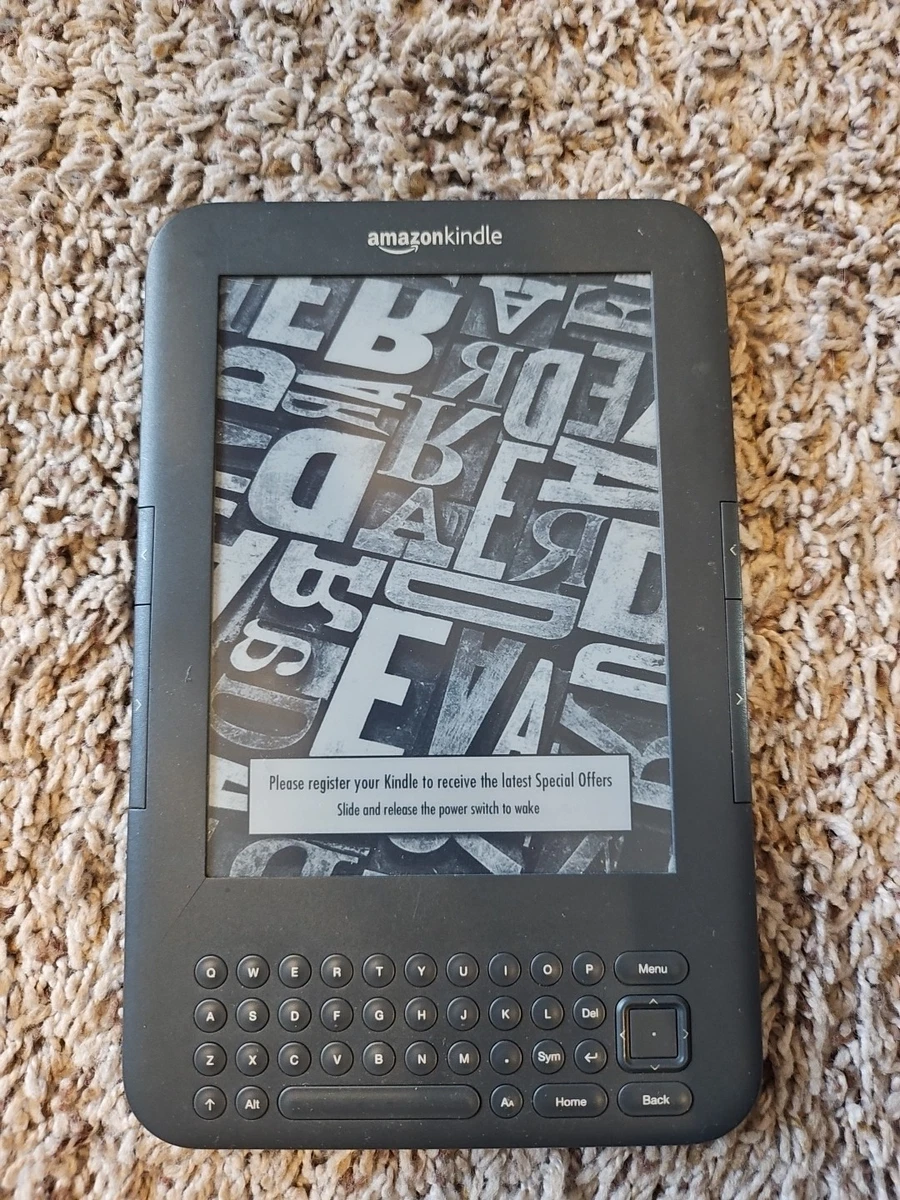 【再値下げ！】Kindle 3G + WiFi 容量3GB Amazon Kindle Keyboard 3rd Generation Wi-Fi + 3G Tablets & eBook