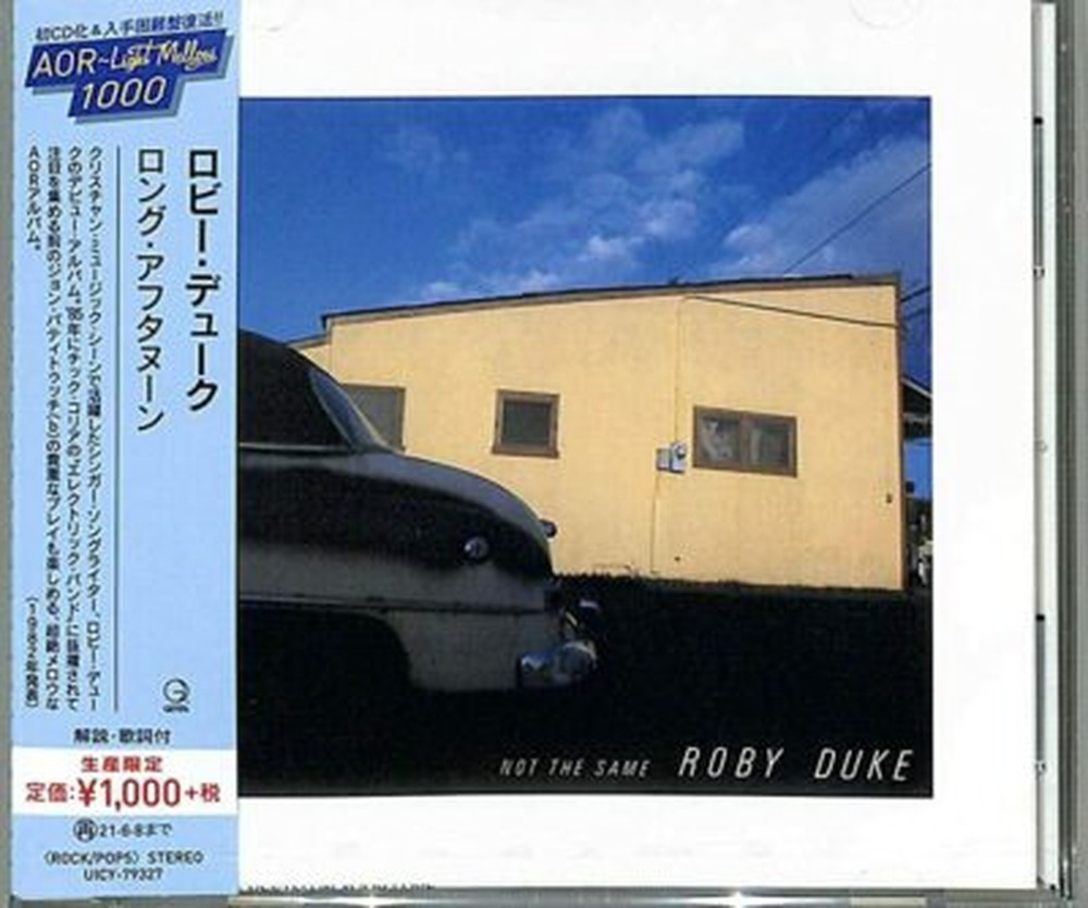 ROBY DUKE-NOT THE SAME-JAPAN CD Ltd/Ed