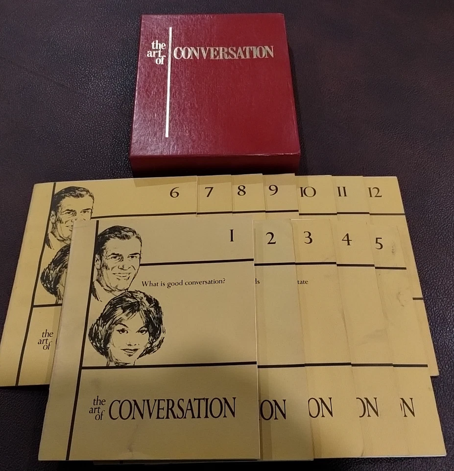 Vintage The Art of Conversation Series 1969 Revised Edition 12 Set Ethel Cotton - Image 2 of 4