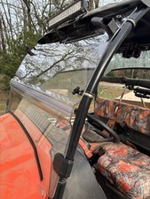 Front Full Windshield Flip Folding Window for...