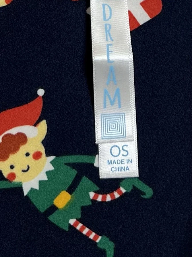 Leggings LuLaRoe OS Talla Única Navidad ELF Vacaciones Elfos ÁRBOL Regalos Coloridos Foto 4 de 4