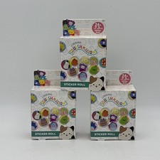Set Of 3 Original Squishmallows 24 Foot Sticker Rolls Jazwares NEW SEALED