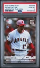 2018 Topps Now Moment of the Week Shohei Ohtani Rookie PSA 10 #MOW-6