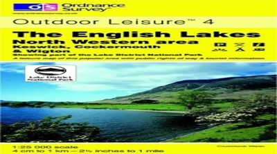 The English Lakes: North Western Area (Outdoor Lei by Ordnance Survey 0319260798