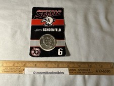 2000 Buffalo Sabres Commemorative Coin 30 Years #6 Jim Schoenfeld NHL Hockey