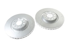 Genuine Audi S3 S5 VW CC 3.6 Golf GTI R Skoda Octavia A7 RS 2 Front Brake Discs