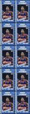 ISIAH THOMAS PISTONS BASKETBALL LEGEND MINT VIGNETTE STAMP STRIP OF 10 2