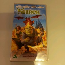 Shrek VHS Video Tape