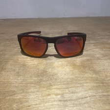 Tifosi Black And Red Mirrored Sports Sunglasses