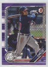 2019 Bowman Draft Purple /250 Derian Cruz #BD-52 0l2