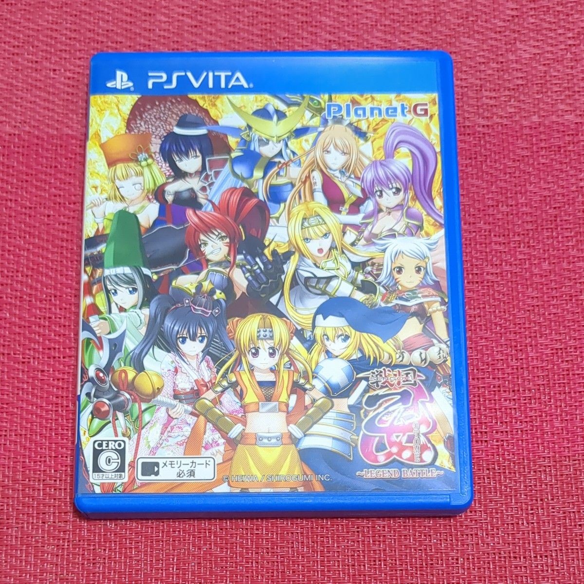 PS Vita Sengoku Otome LEGEND BATTLE PSV PlayStation Vita With Case Japan