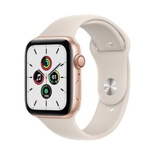 Apple Watch SE (GPS, 40mm) Gold Aluminium Case + Starlight Strap