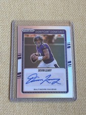 2025 Panini Prizm - Significant Signatures Devin Leary #SSI-DEL (AU)