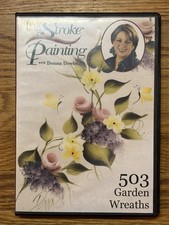 One Stroke Painting Donna Dewberry 503 Garden Wreaths DVD 2006