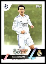 Takuhiro Nakai 2022-23 Topps UEFA Club Competitions #131 Real Madrid CF