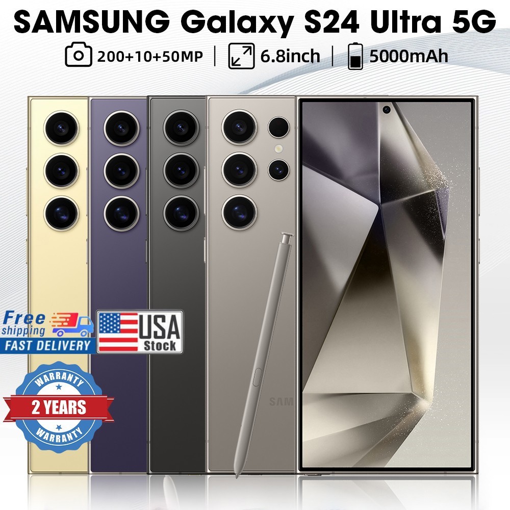 Samsung Galaxy S24 Ultra - 512 GB - Titanium Gray (Unlocked) for