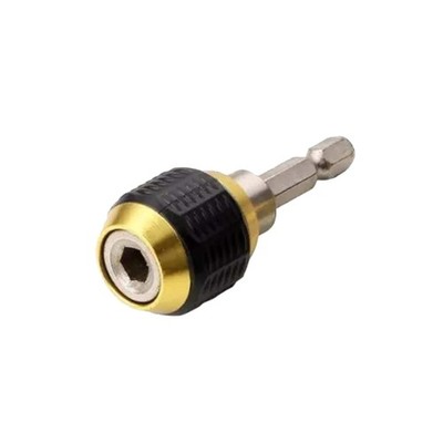 Metal 1/4'' Hex Shank Quick Release Screwdriver Drill Bit Holder Extension Tool