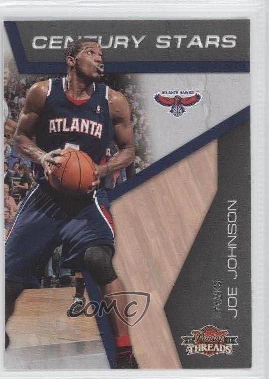 2010-11 Panini Threads Century Stars Joe Johnson #16 0e3