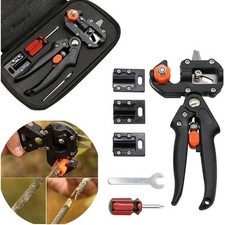 Pinza innestatrice manuale 3 innesti per piante e fiori + astuccio e accessori