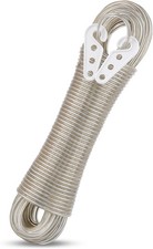 The Strongest Steel Washing Line by Smith‘s White Size 30M, Super Strong