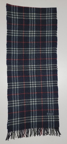 Burberry nova check ordinary wool scarf - Burberry vintage blue scarf