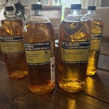 4x L'Occitane Shea Hands & Body Verbena Liquid Soap Refill 16.9 oz Each 