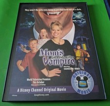 Mom's Got A Date With A Vampire Disney Channel Promo Framed Print Ad 8.5X11 2000