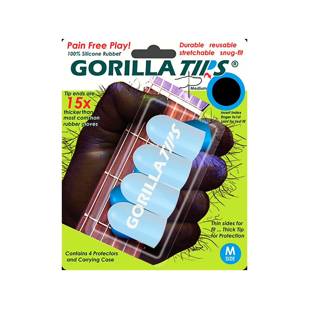 Защитные накладки Gorilla Tips, прозрачные, средние