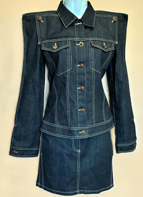Jean-Paul Gaultier Rock Schneider aus Rohjeans, Top Zustand