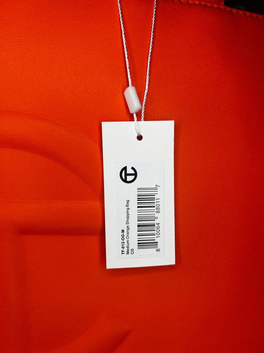 Medium orange telfar Shopping Bag | eBay