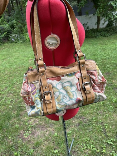 Fossil GABBY EW  Satchel FLORAL Purse BAG ZB2876919 New With Tags - Picture 4 of 9