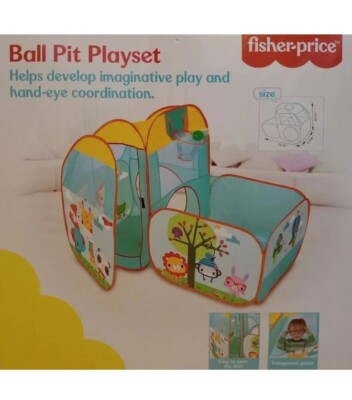 Fisher-Price Traumhaus Bällebad Spielset enthält 25 Spielbälle