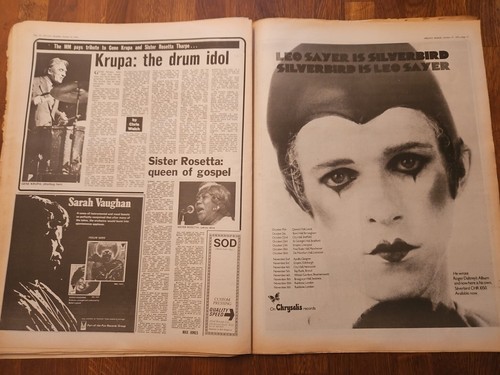 Melody Maker October 27th 1973, Hey Man Cover T Rex Advert - Picture 6 of 6