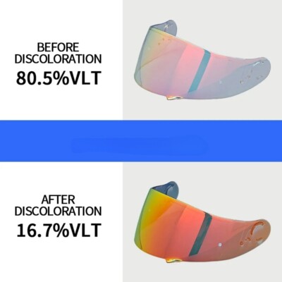 Photochromic Visor For SHOEI GT Air GT Air2 Neotec CNS-1 CNS1 TC-5