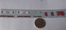 decal decalcomanie déco bière lowenbrau 1/43