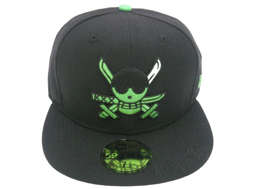 NEW ERA 59FIFTY ONE PIECE ZORO 59FIFTY FITTED CAP black/green | eBay