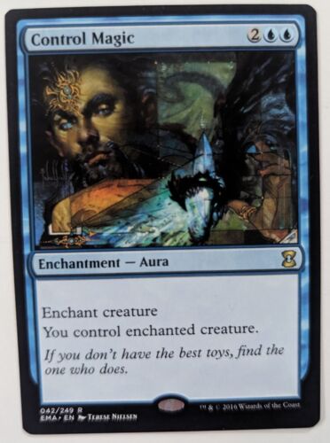 Control Magic, Eternal Masters Rare, Magic The Gathering, MTG - Picture 1 of 2